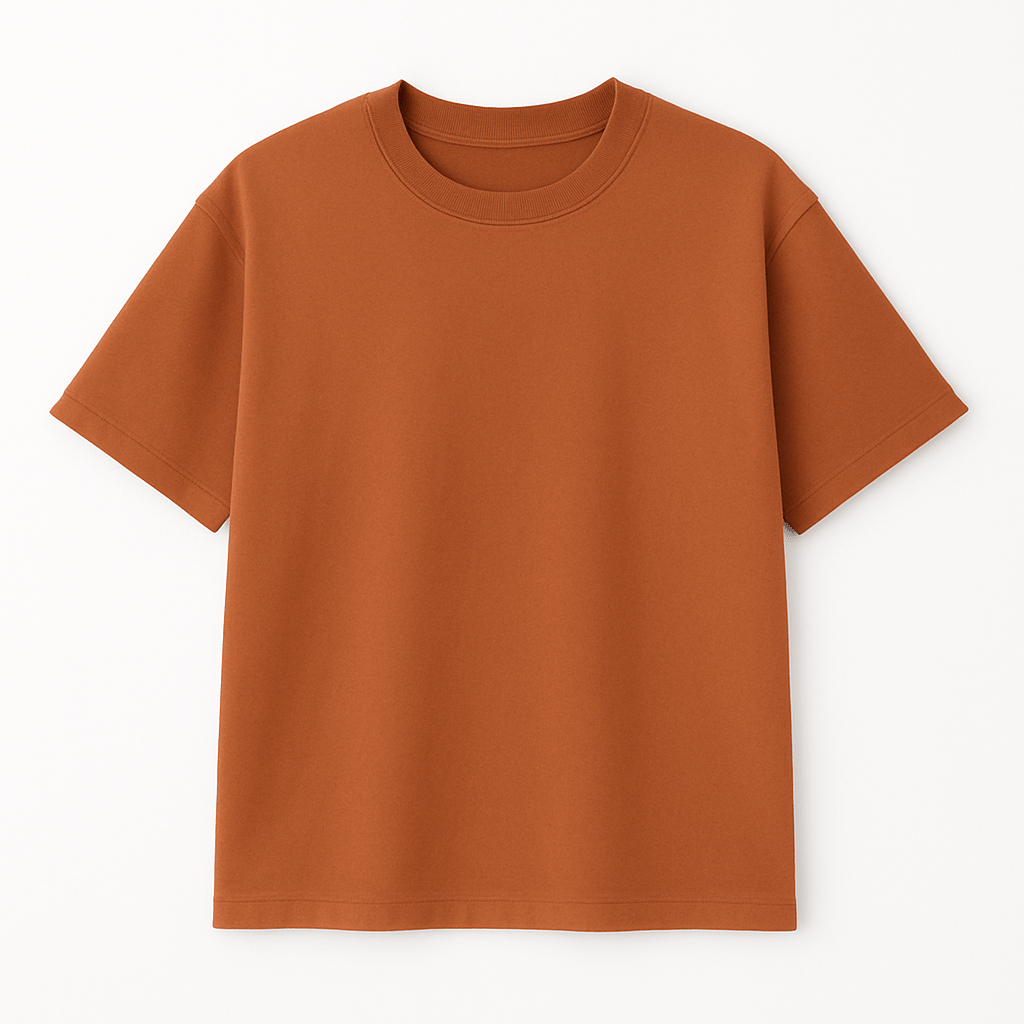 Oversized Rust Brown T-shirt