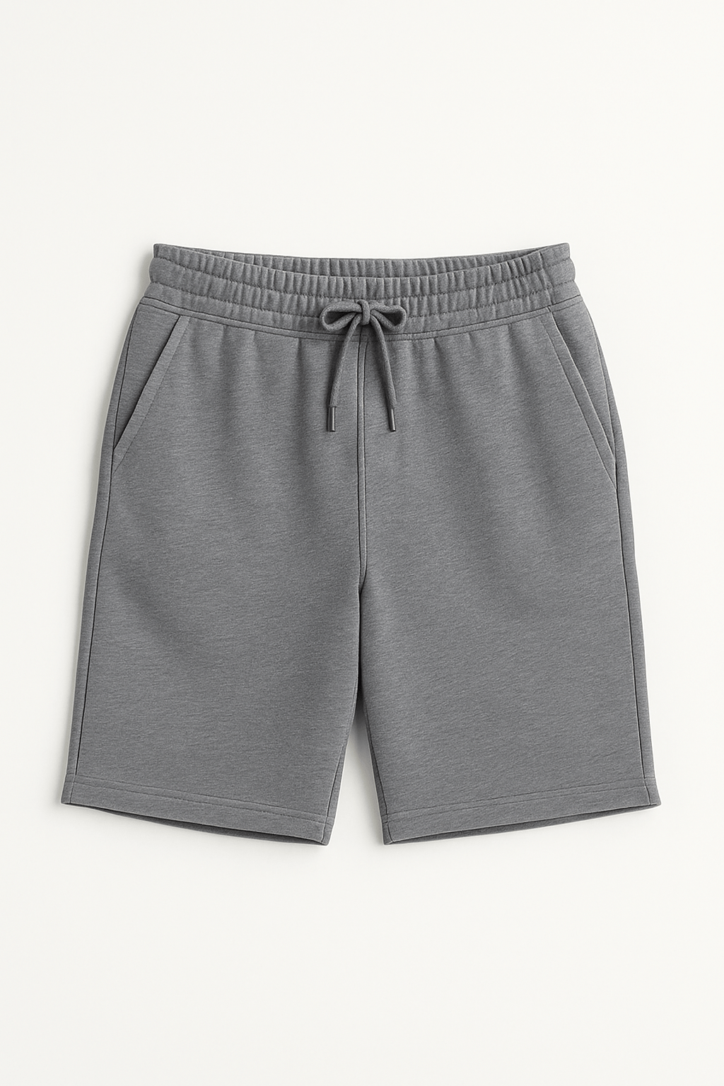 Knitted Shorts Easy Fit Grey