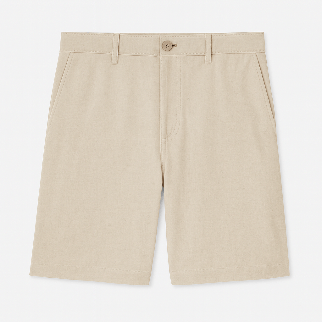 Woven Shorts Relaxed Fit off white