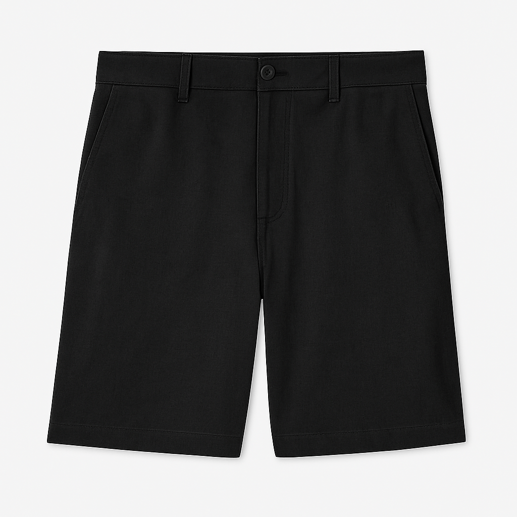 Woven Shorts Relaxed Fit Black