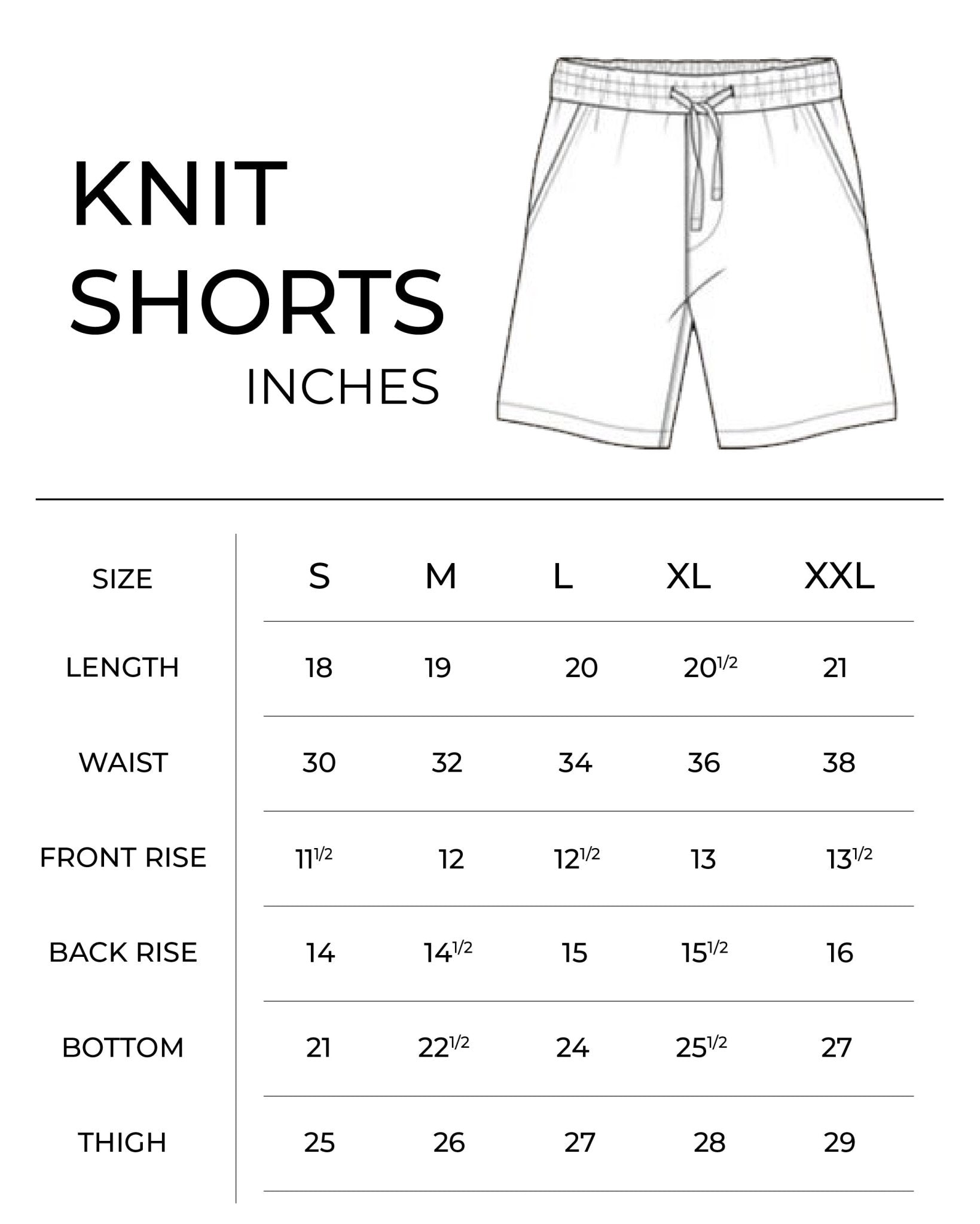 Knitted Shorts Relaxed Fit white