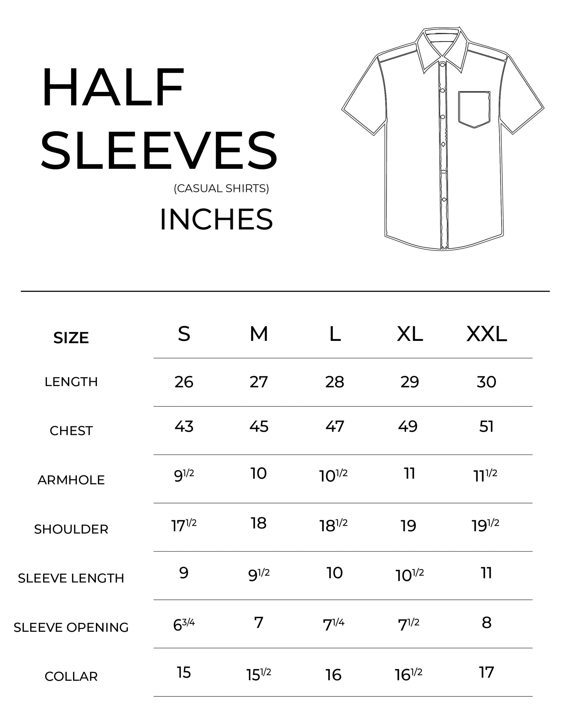Half Sleeves Regular Fit Casual Shirt