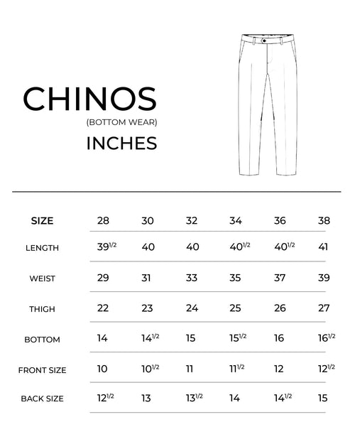 Chinos Slim Tapered Fit Black