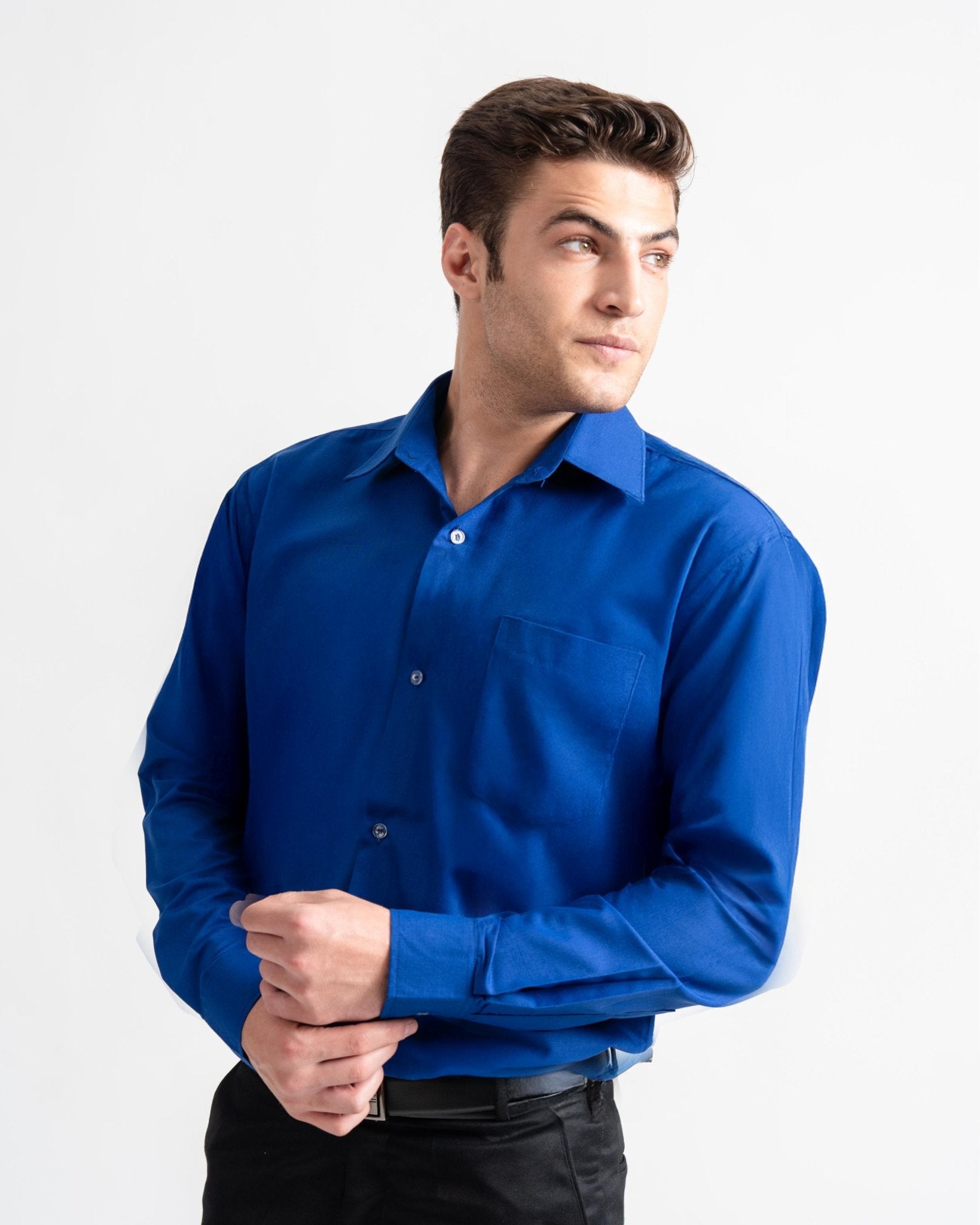 Formal Shirt Tailored Fit Royal blue