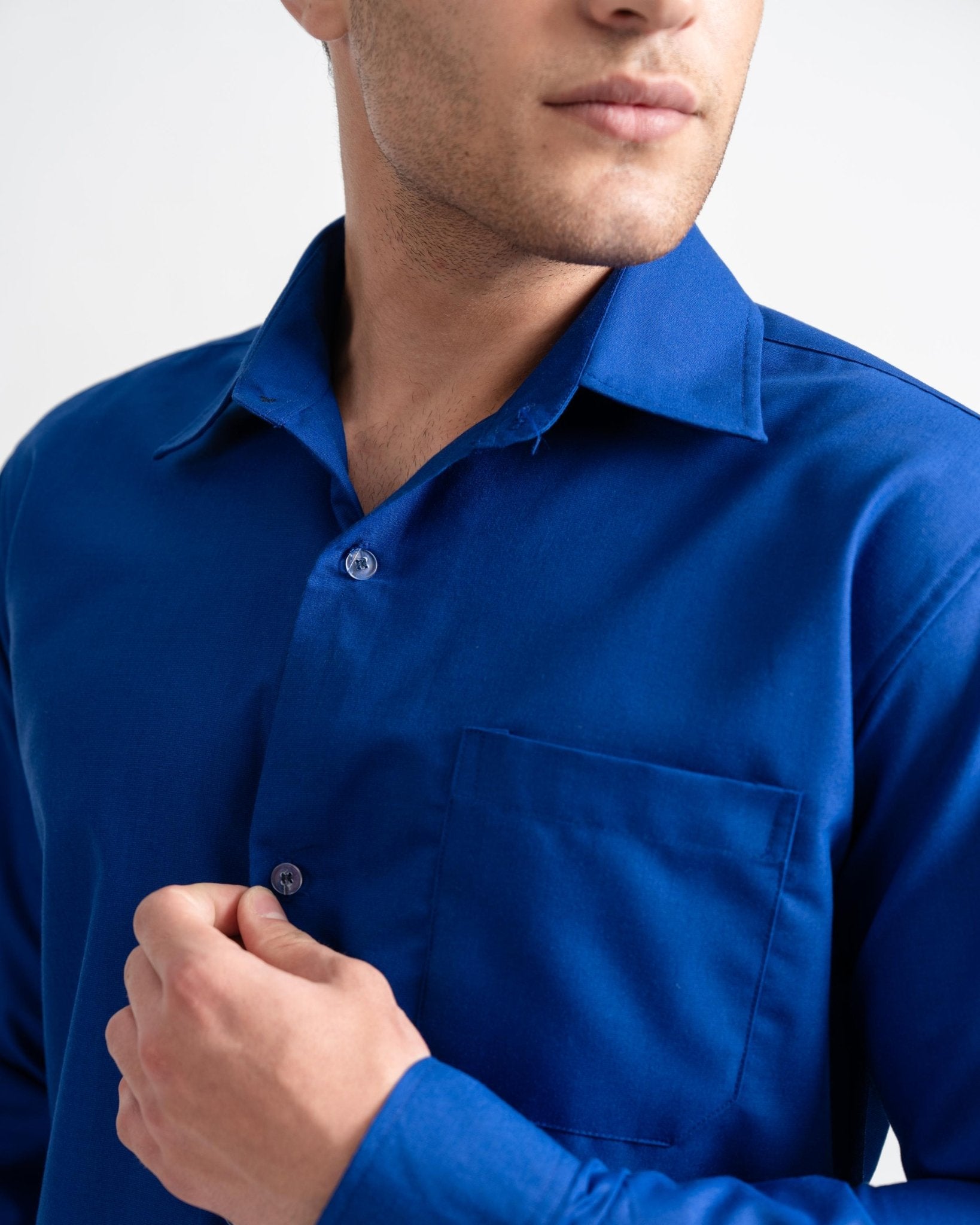 Formal Shirt Tailored Fit Royal blue