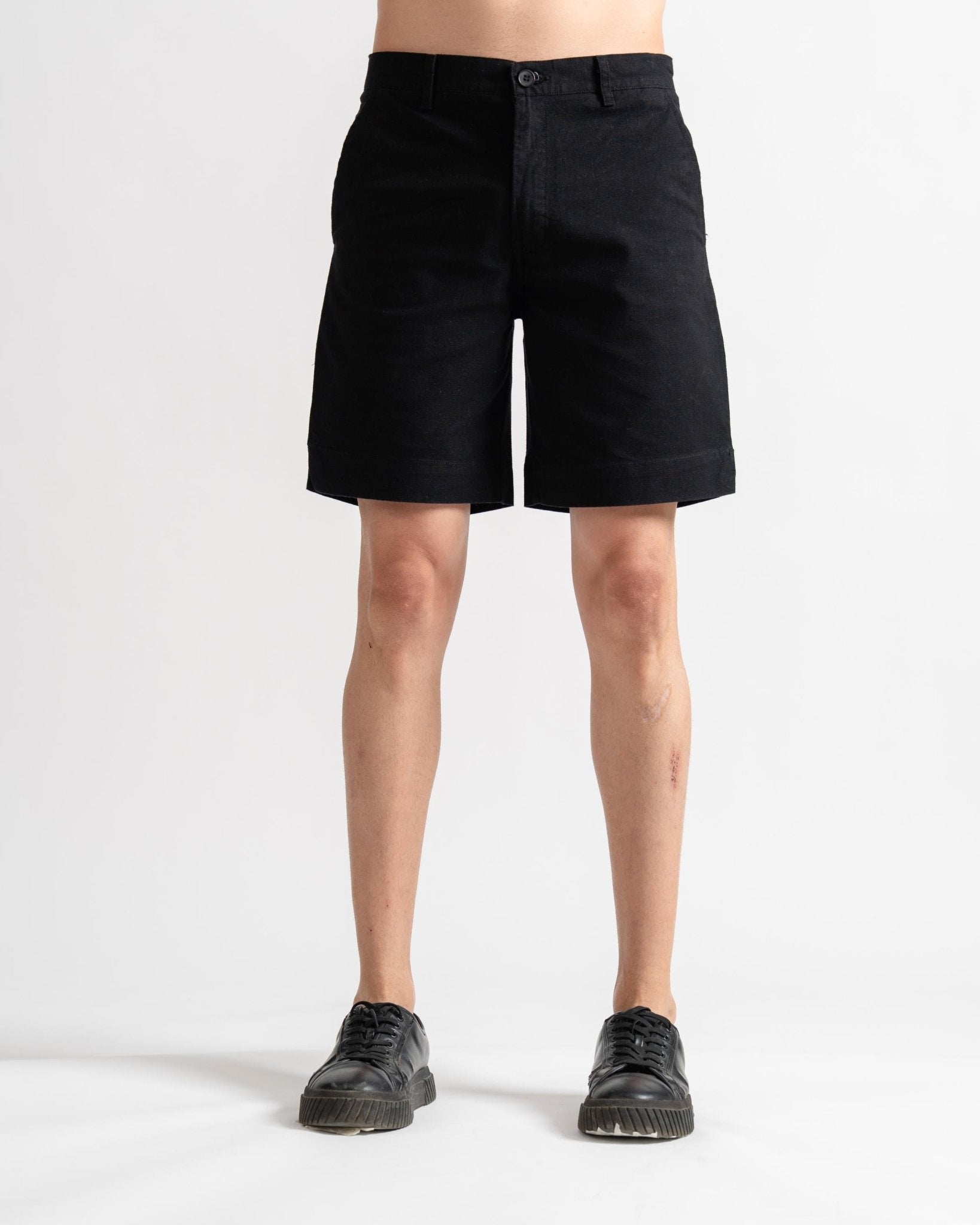 Woven Shorts Relaxed Fit Black