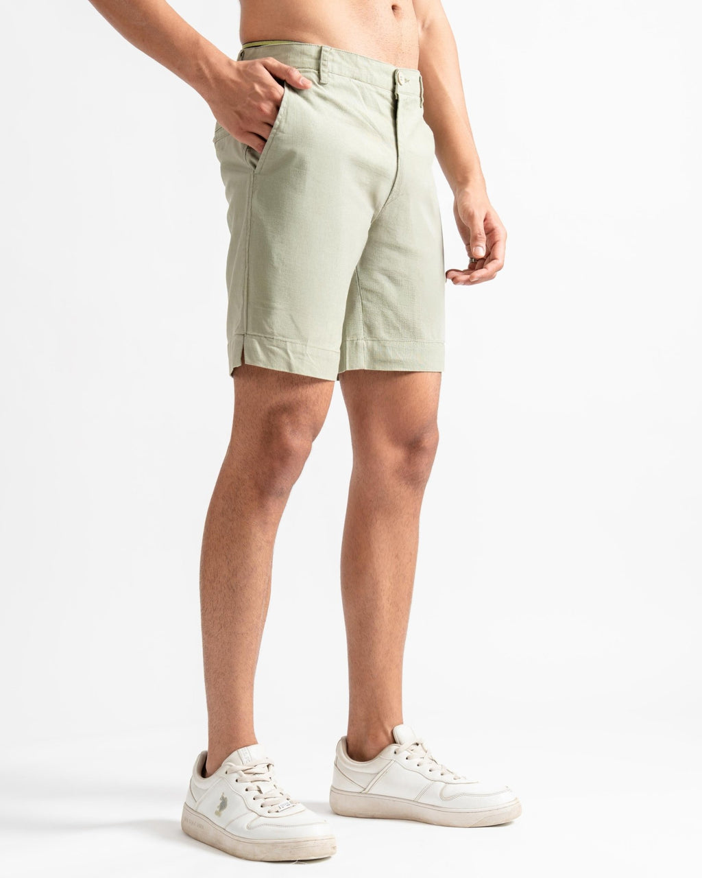 Woven Shorts Relaxed Fit Sage