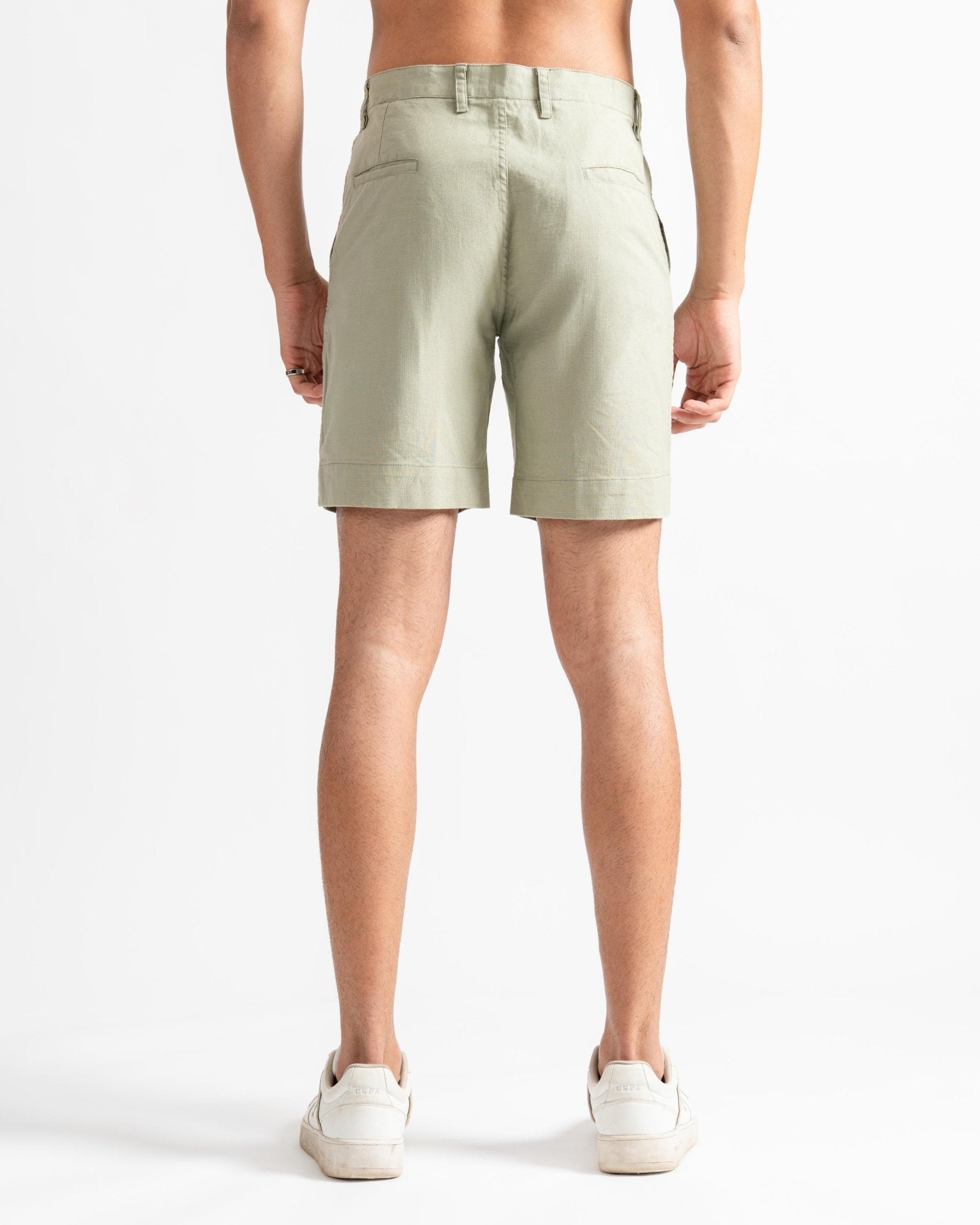Woven Shorts Relaxed Fit Sage