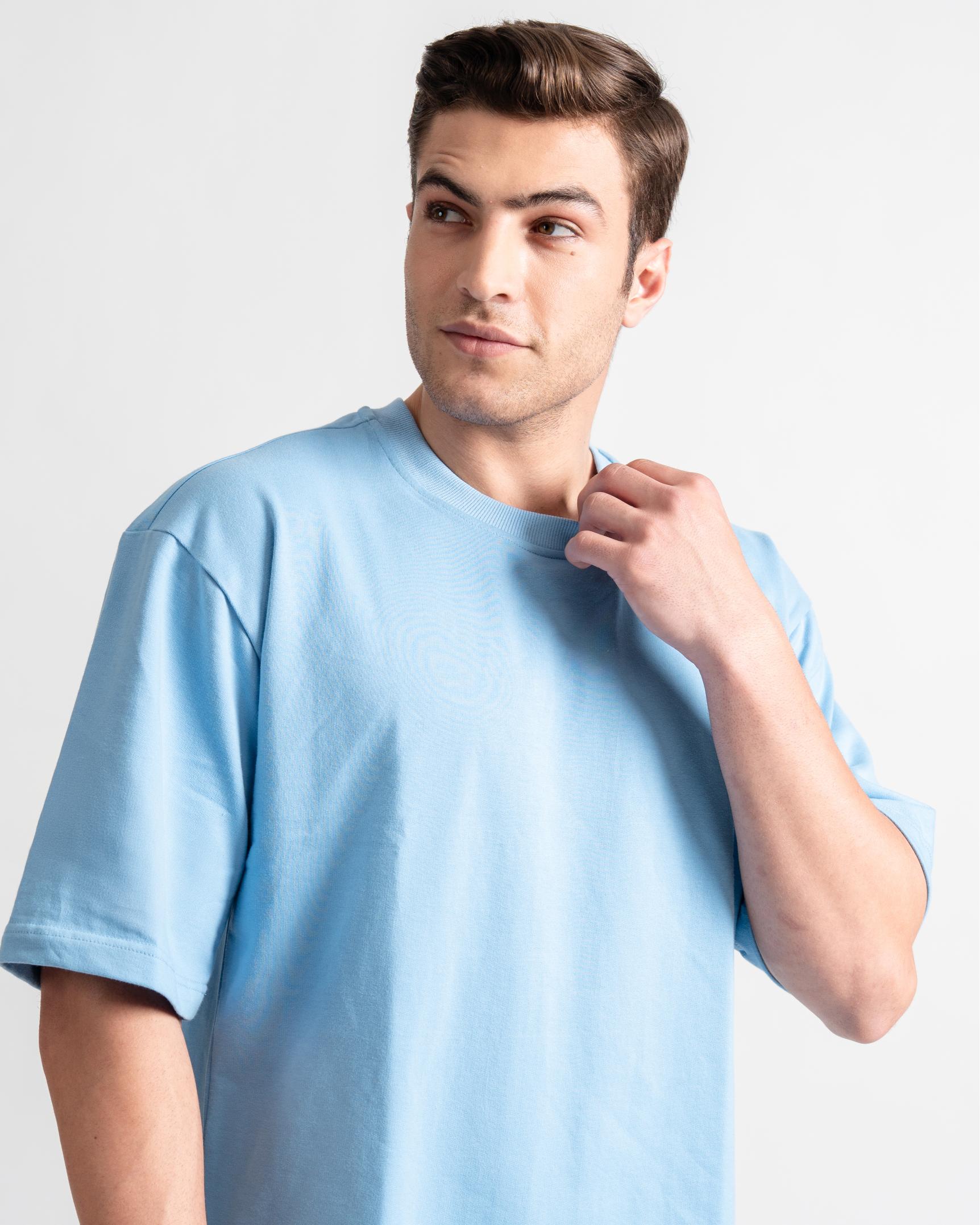 Oversized Light Blue T-shirt