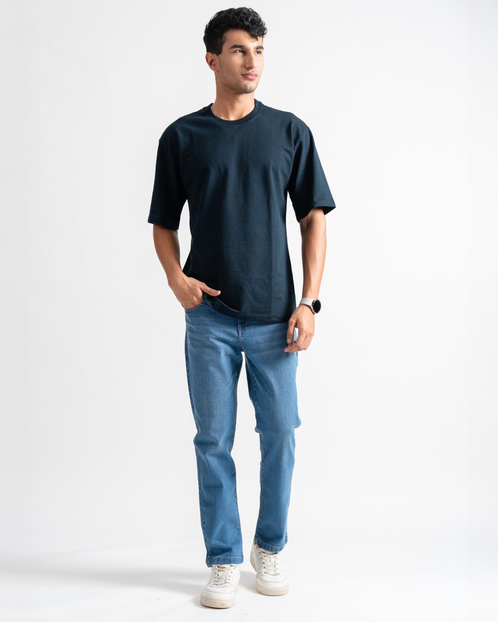 Oversized Navy Blue T-shirt