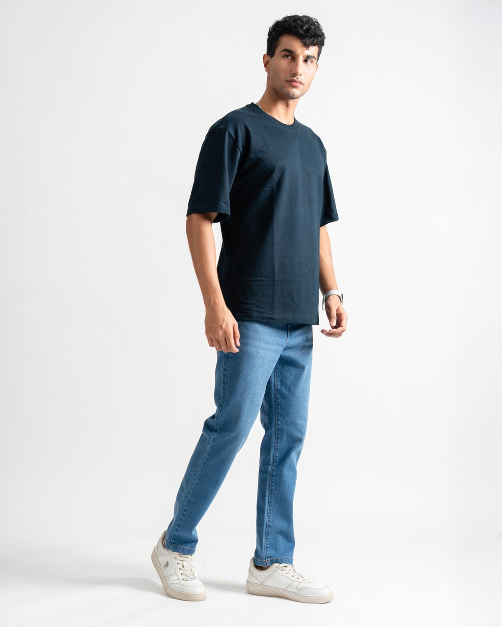 Oversized Navy Blue T-shirt
