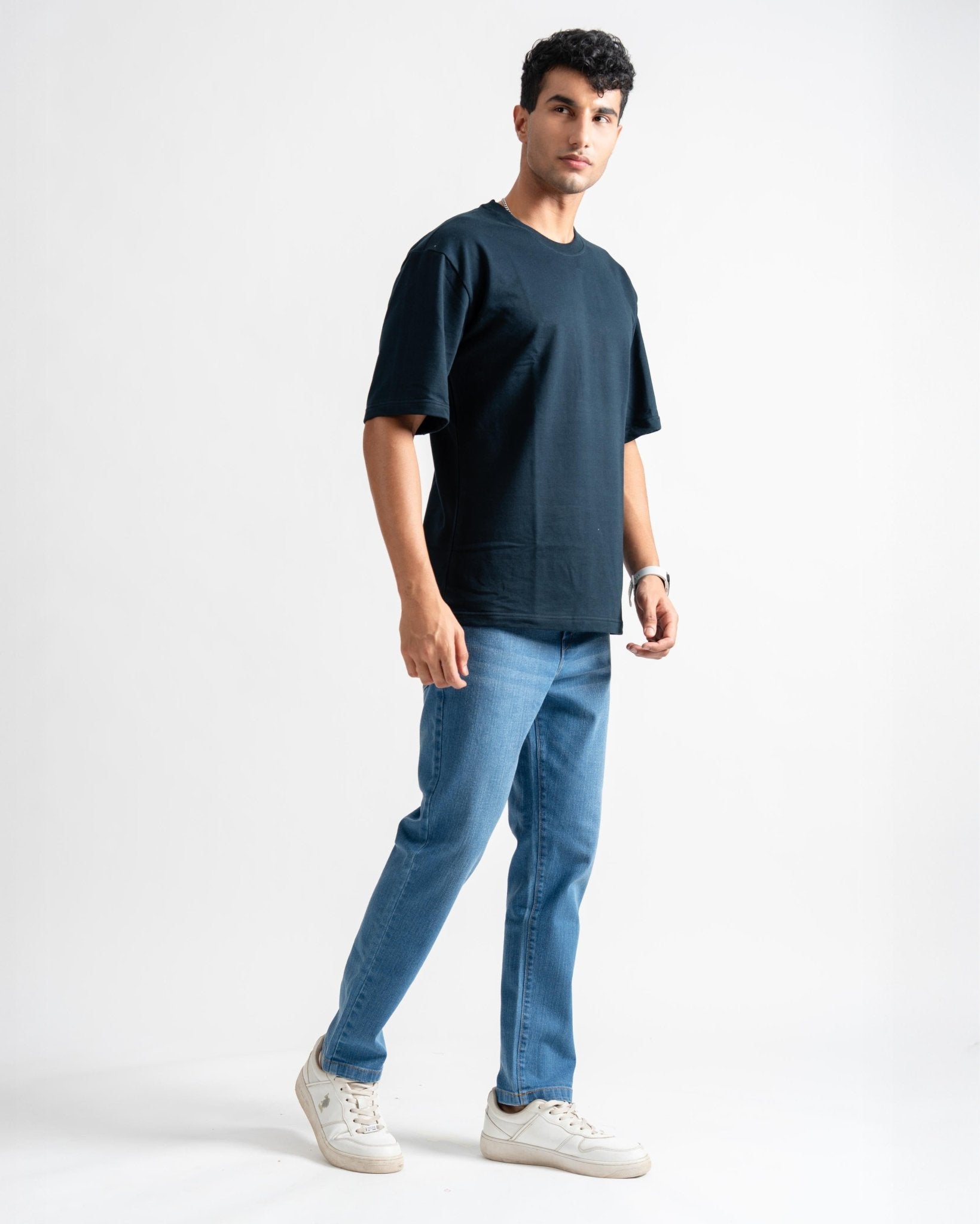 Oversized Navy Blue T-shirt