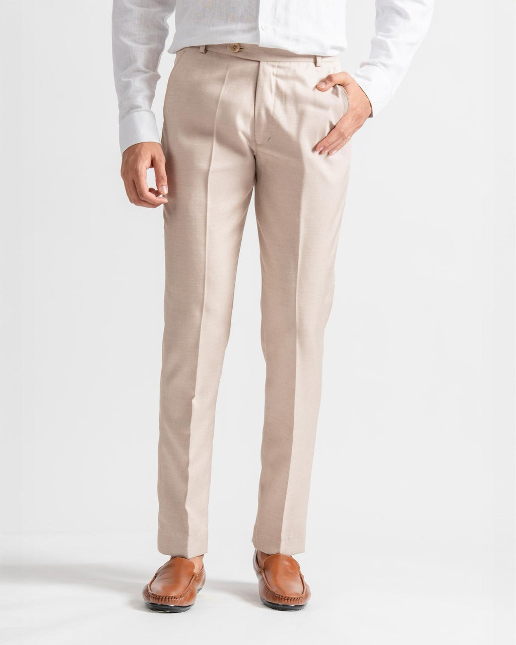 Formal Trouser  Slim Fit Brown