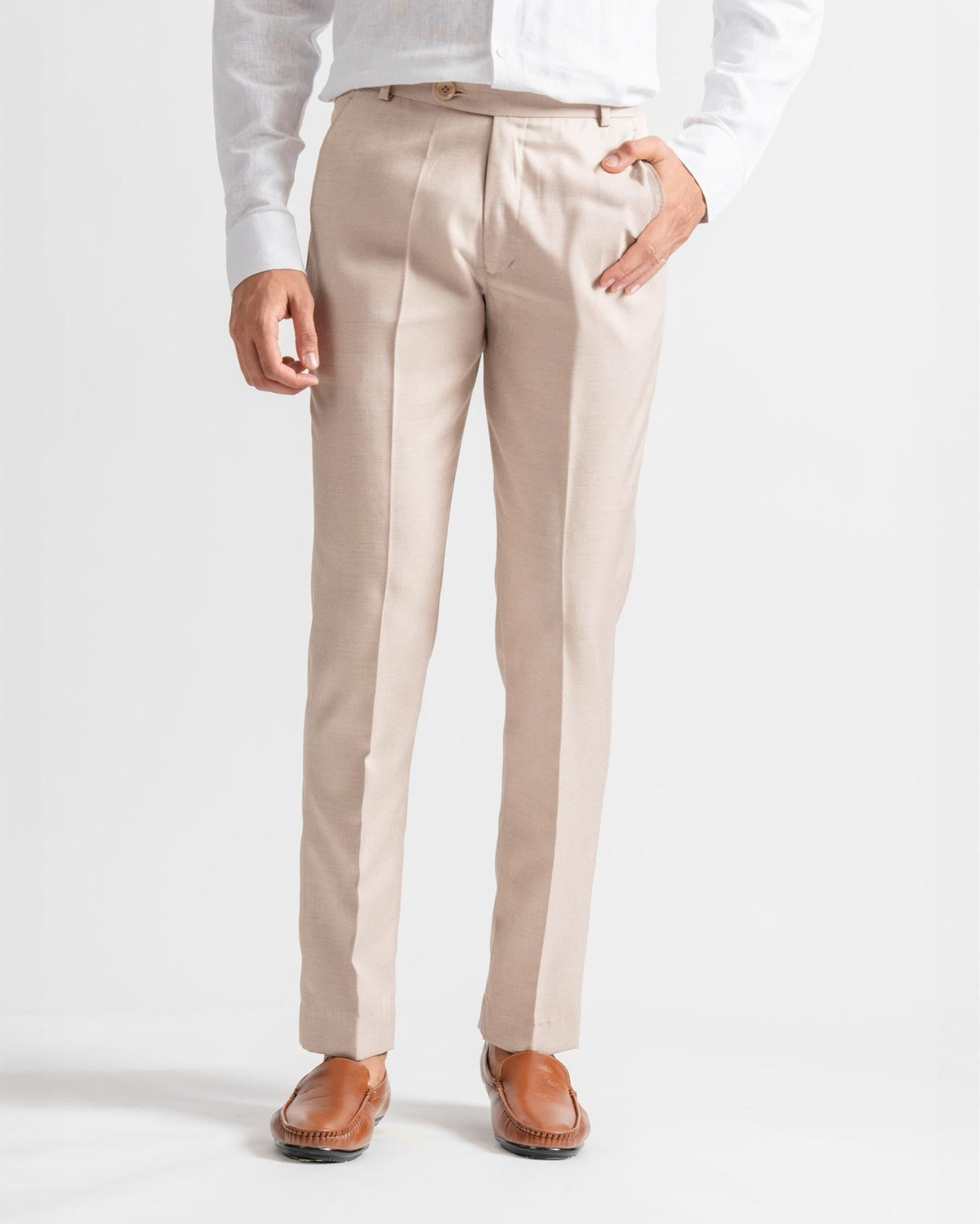 Formal Trouser  Slim Fit Brown