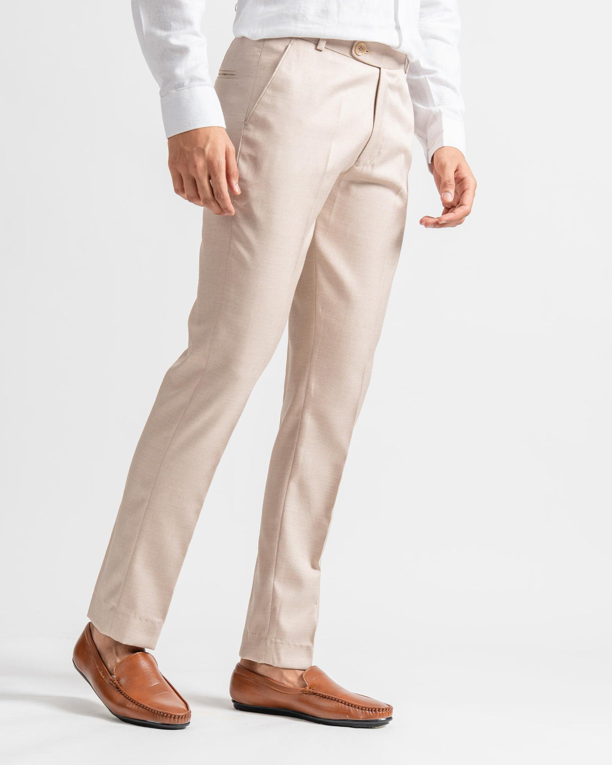 Formal Trouser  Slim Fit Brown