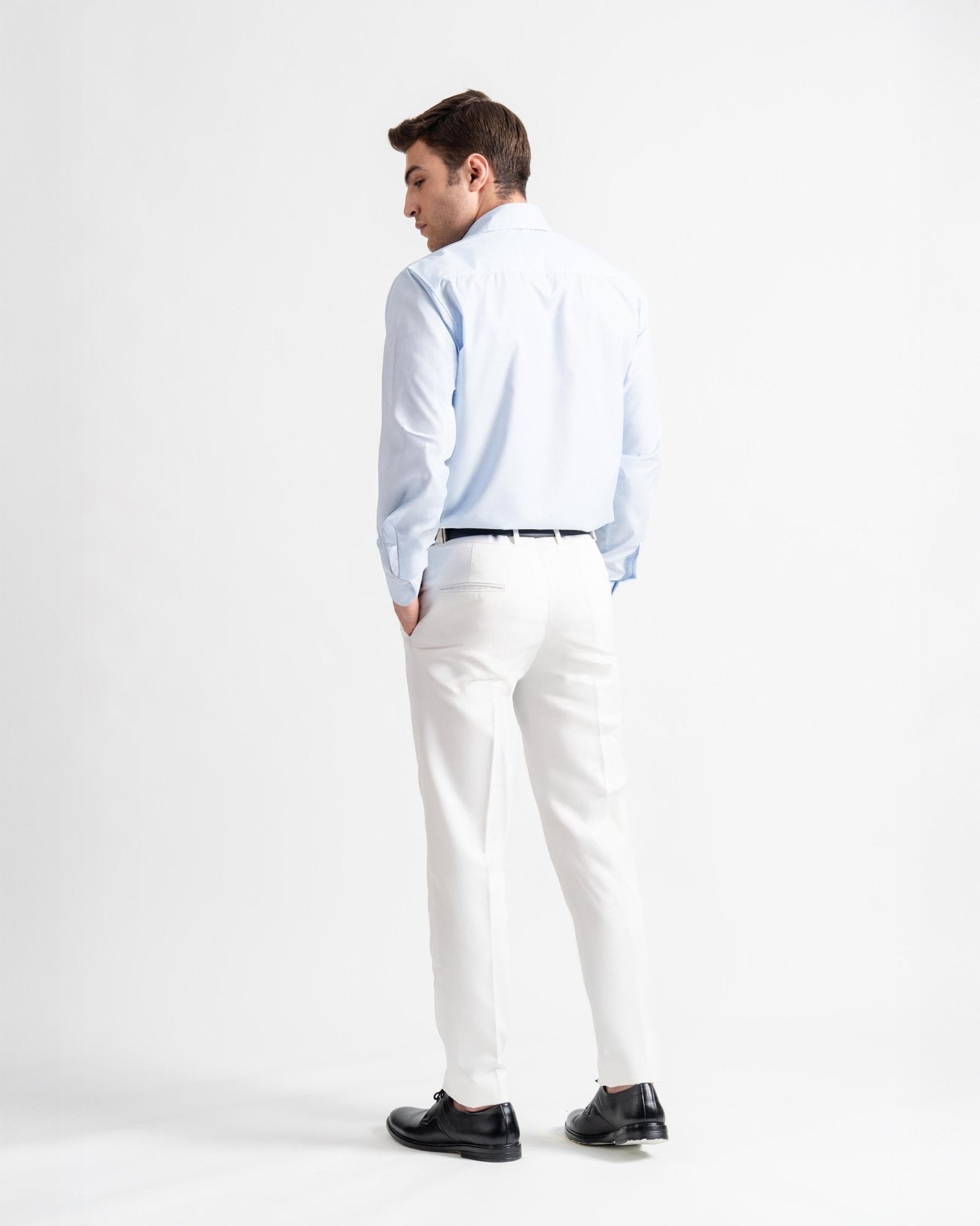 Formal Shirt Tailored Fit Powdered Blue