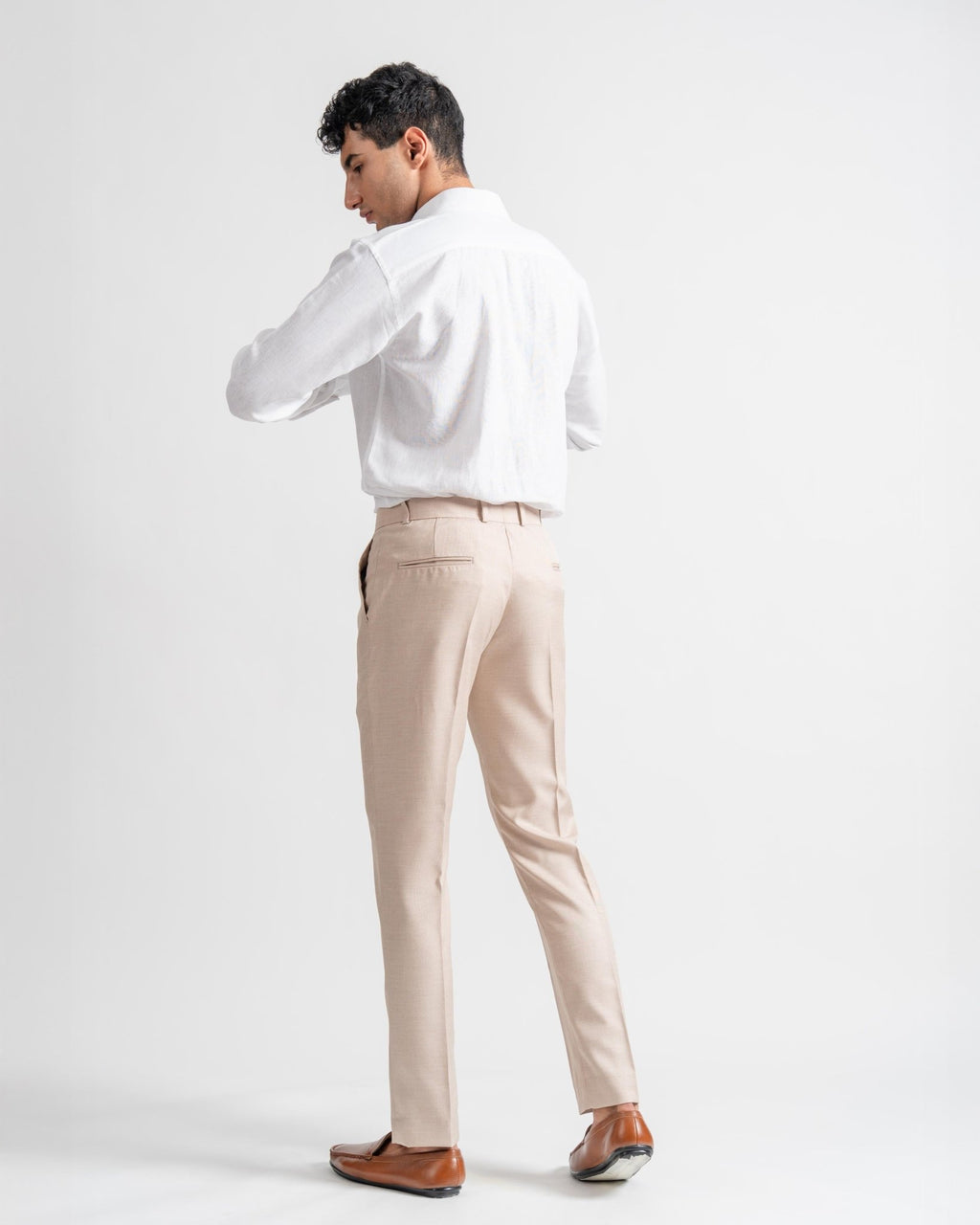 Formal Trouser  Slim Fit Brown