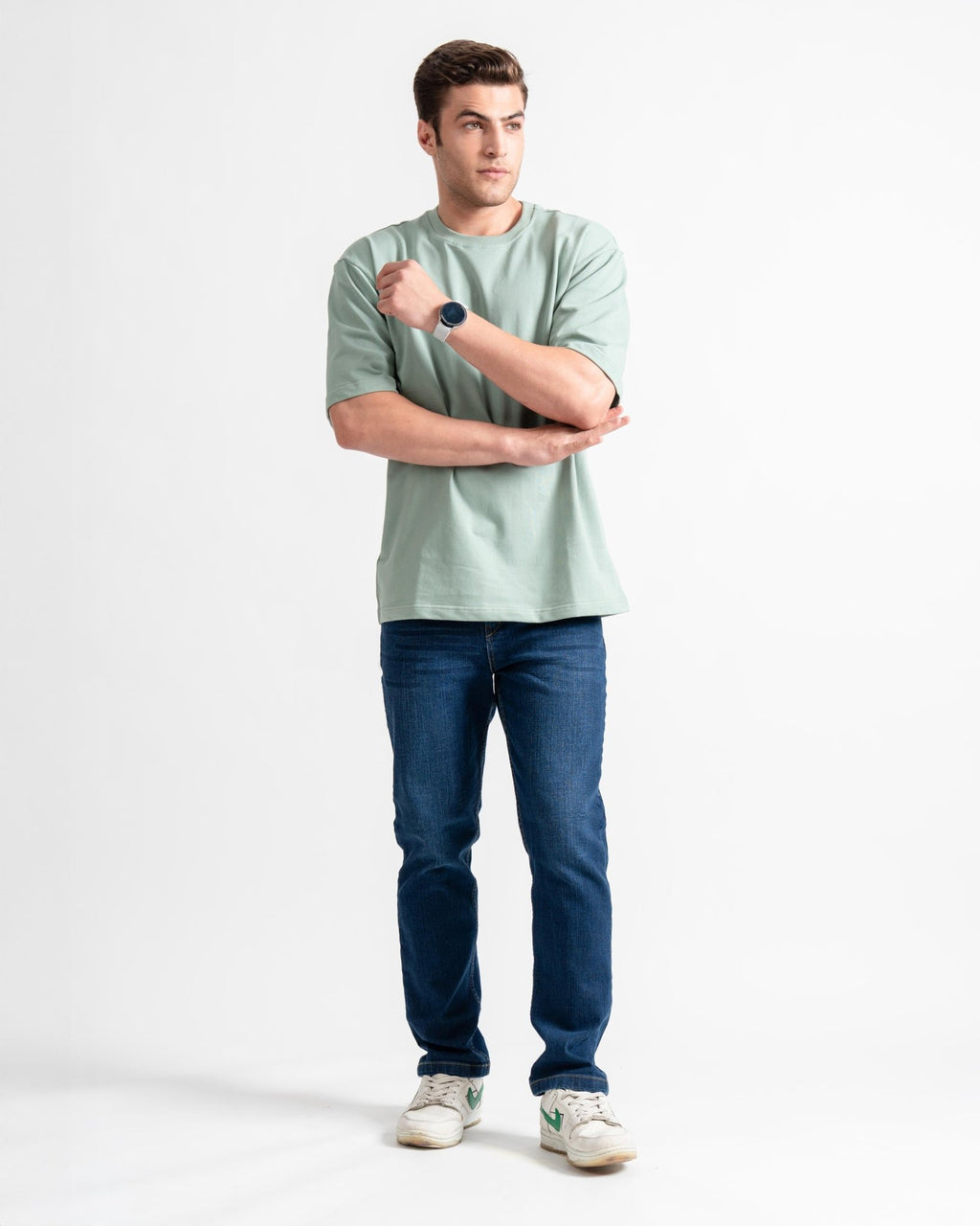 Oversized Green T-shirt