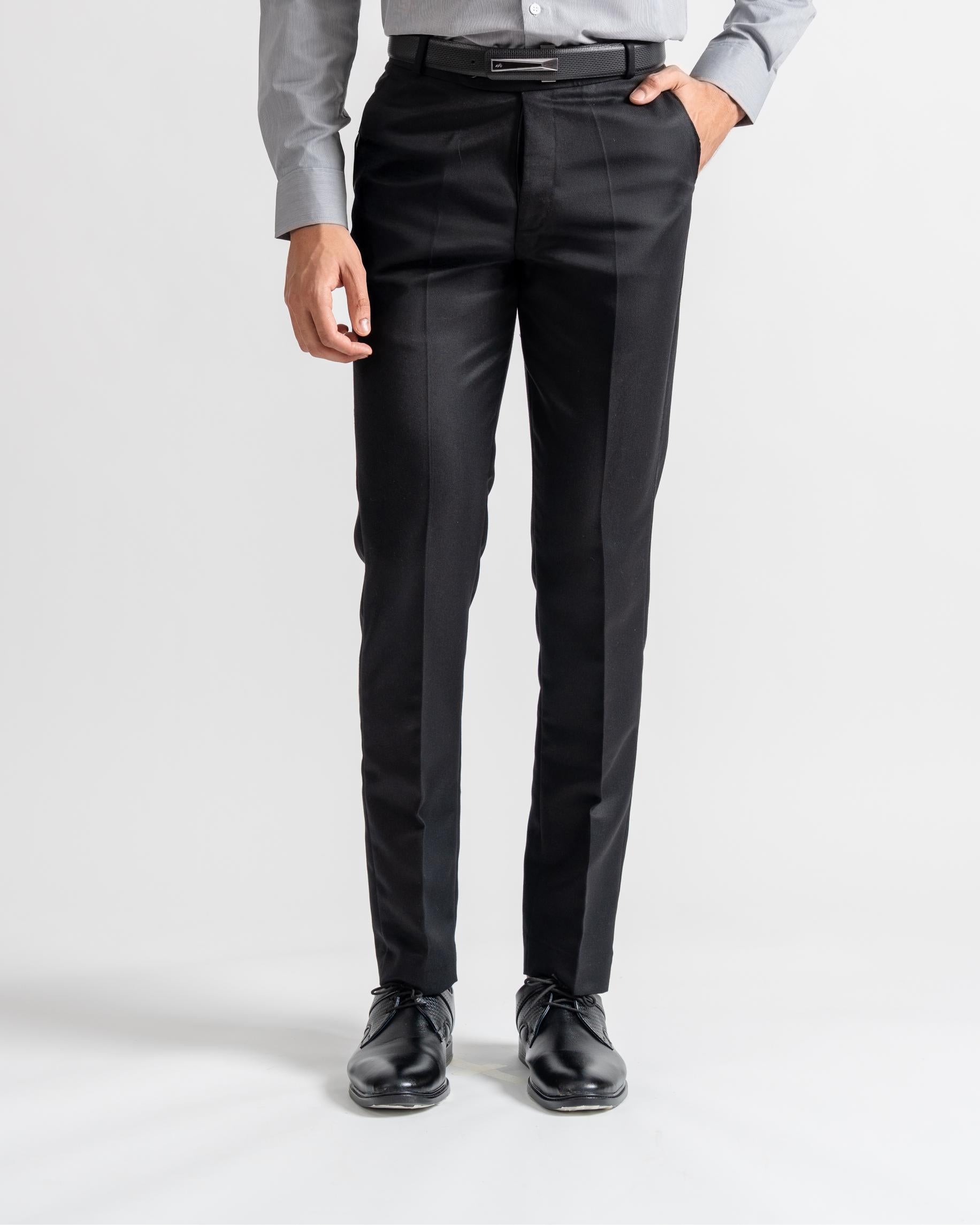 Formal Trouser  Slim Fit Black