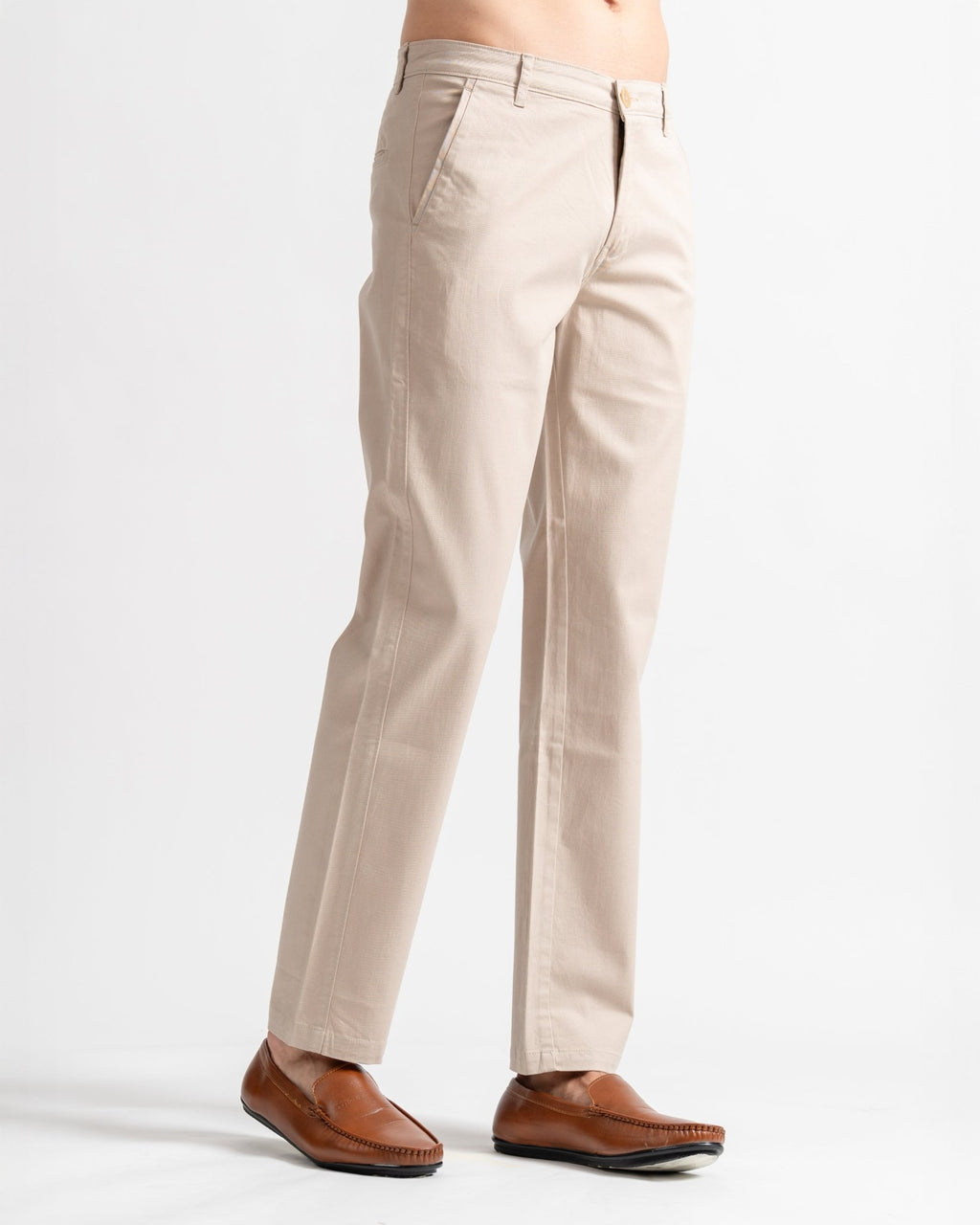 Chinos Slim Tapered Fit Beige