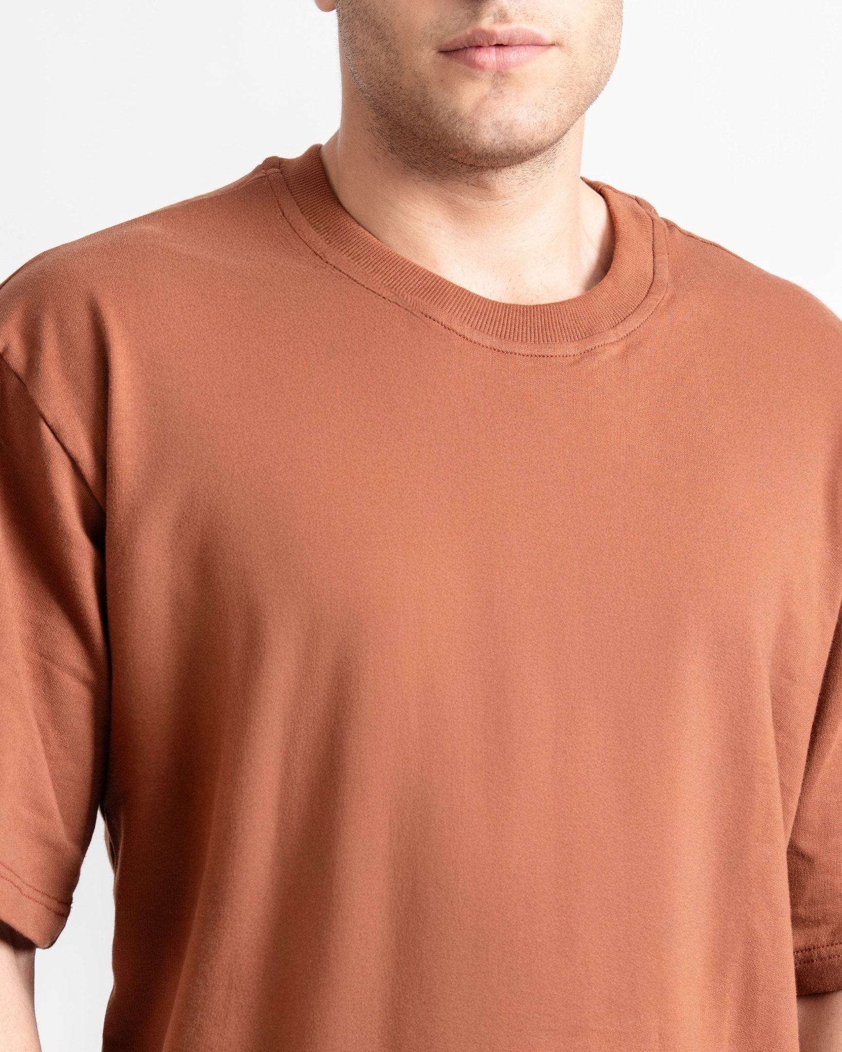 Oversized Rust Brown T-shirt