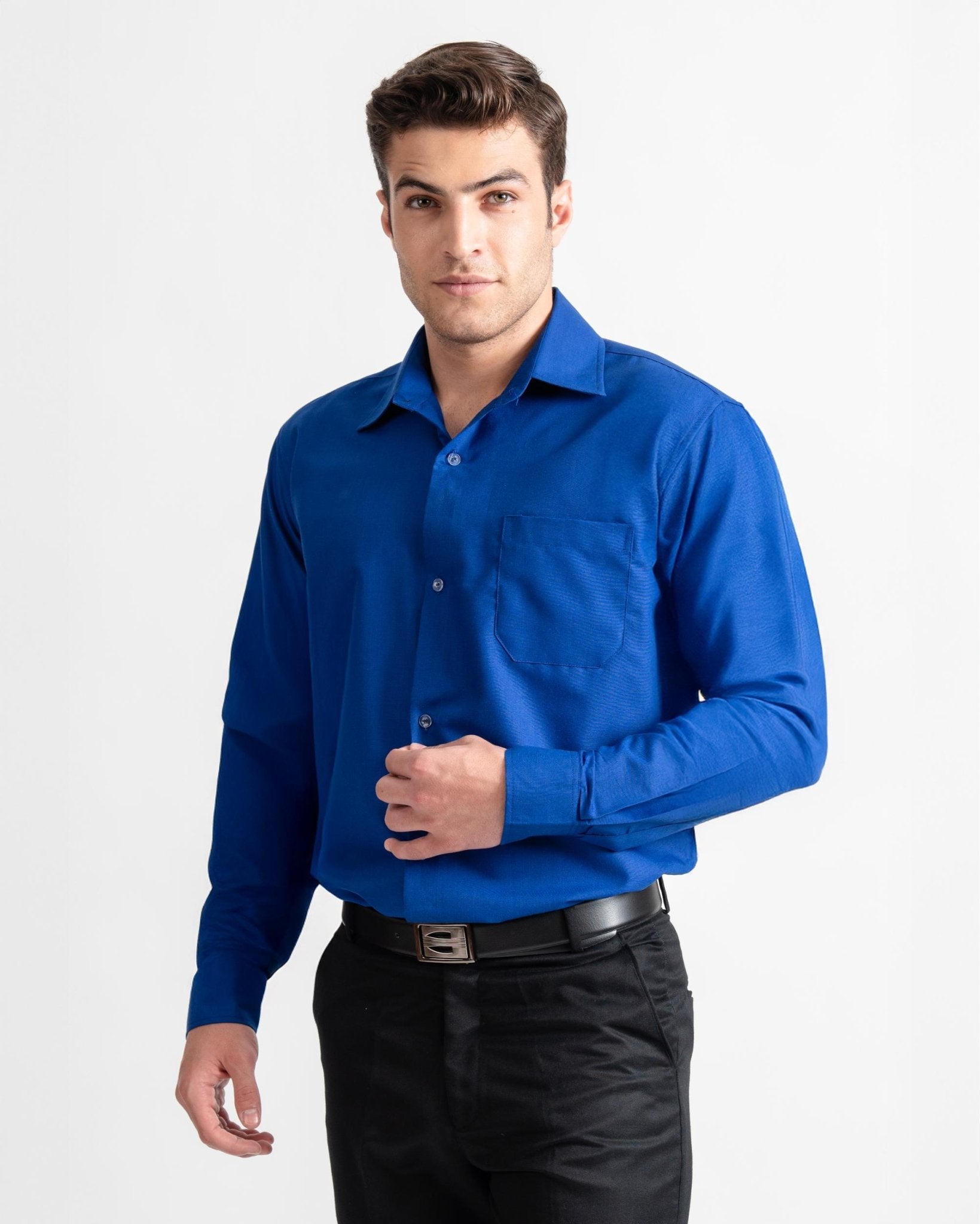 Formal Shirt Tailored Fit Royal blue
